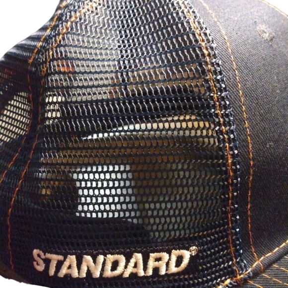 Federated Racing Navy-Yellow Stitch, Snapback Adjustable "Out the Door At 4" Hat - Picture 6 of 10